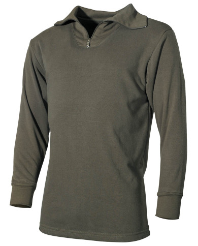 BW Plush Tricot Shirt, OD green