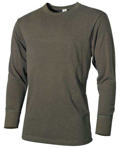 BW Plush Undershirt, OD green