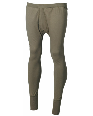 BW Underpants, long, OD green, large sizes