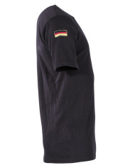 BW Undershirt Tropical, black, loop panels, nationality badges