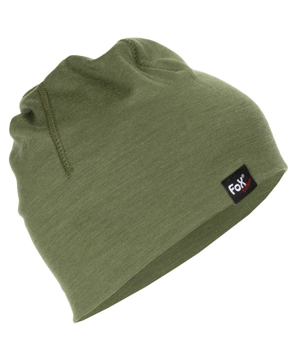 Beanie, "Merino Lite", OD green
