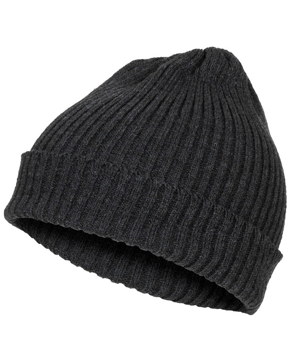 Watch Hat, Acrylic, anthracite, Rip, short