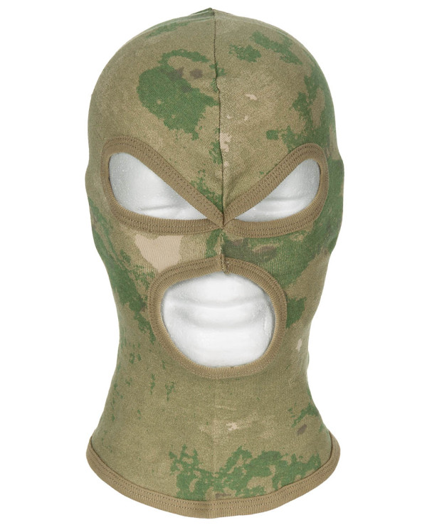 Balaclava, 3 hole, thin HDT-camo FG, 100 % Cotton