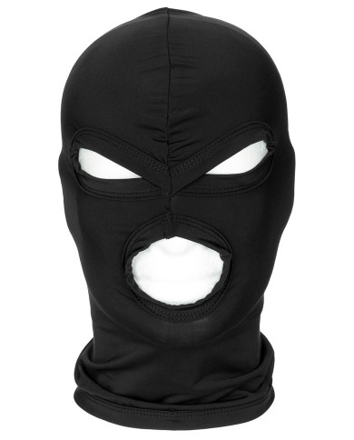 Balaclava, 3 hole, thin, black