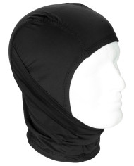 Balaclava, slit, thin, black