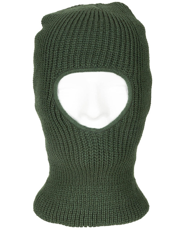 Balaclava, 1 hole, OD green