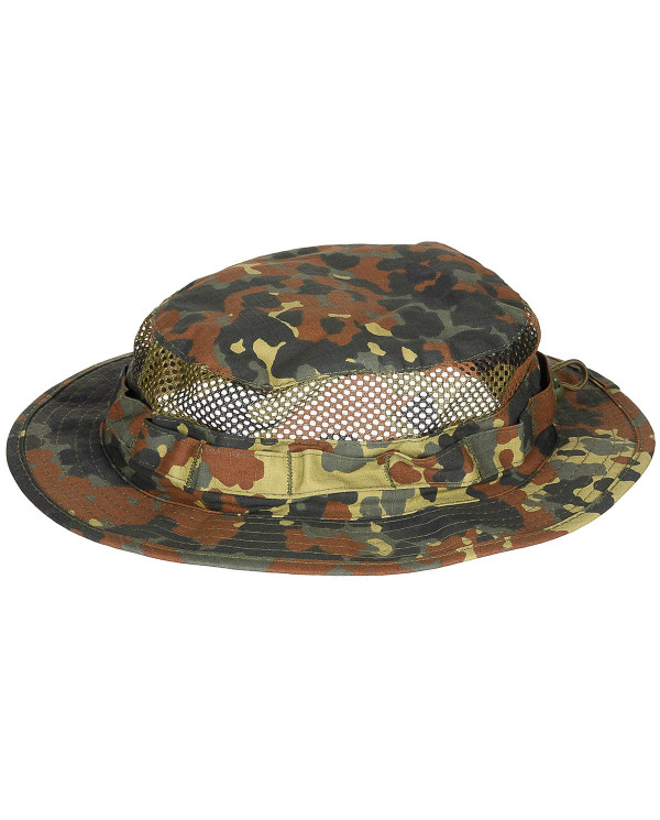 Bush Hat, "Mesh Boonie", flecktarn