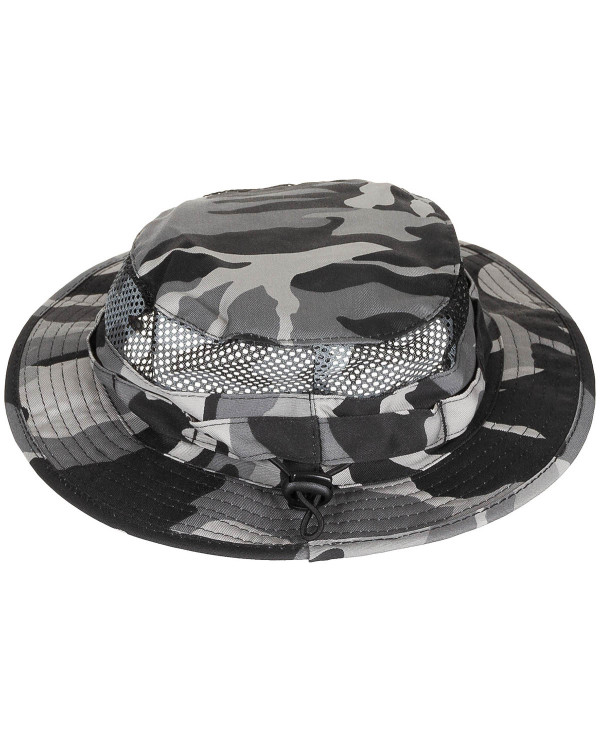 Bush Hat, "Mesh Boonie", grey camo