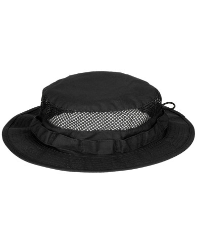 Bush Hat, "Mesh Boonie", black