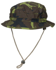 GB Bush Hat, chin strap, SF Boonie, Rip Stop, CZ camo