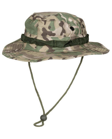 US GI Bush Hat, chin strap, GI Boonie, Rip Stop, op.-camo
