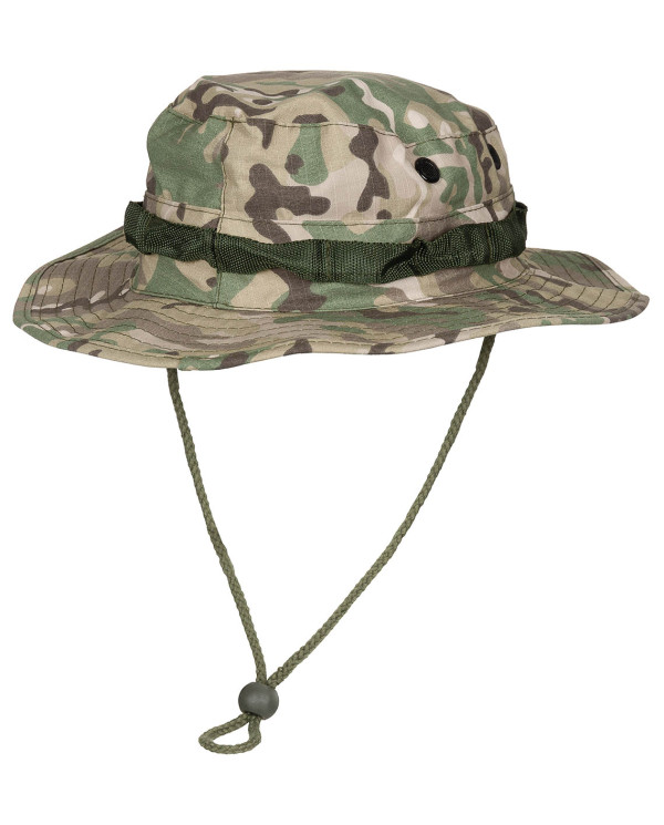 US GI Bush Hat, chin strap, GI Boonie, Rip Stop, op.-camo