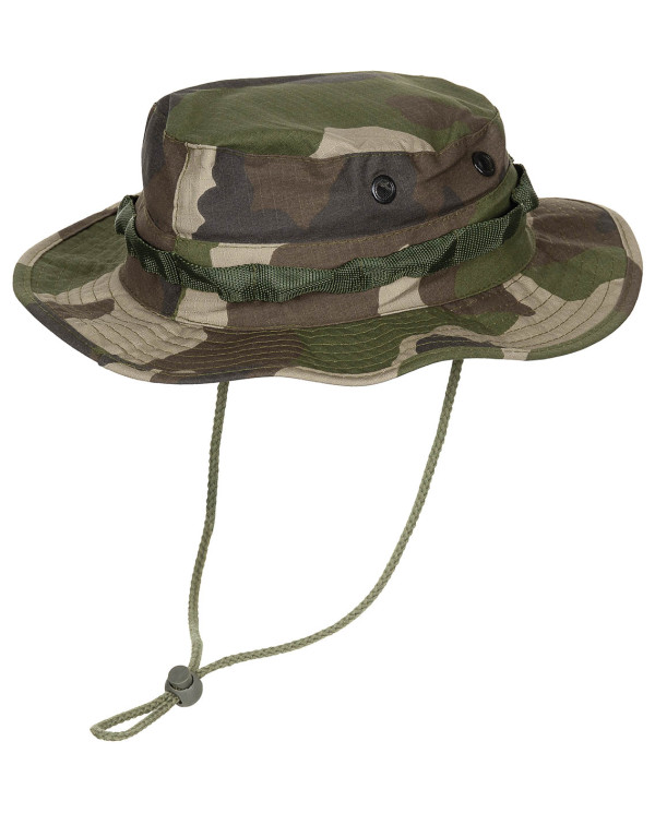 US GI Bush Hat, chin strap, GI Boonie, Rip Stop, CCE camo