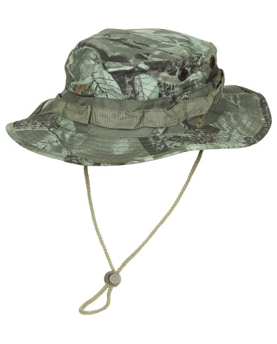 US GI Bush Hat, chin strap, GI Boonie, Rip Stop, hunter-green