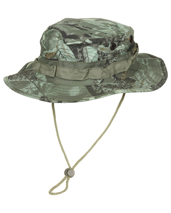 US GI Bush Hat, chin strap, GI Boonie, Rip Stop, hunter-green