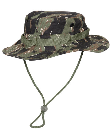 US GI Bush Hat, chin strap, GI Boonie, Rip Stop, tiger stripe