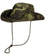 Bush Hat, M 95 CZ camo, chin strap, foldable brim