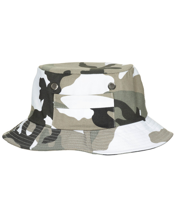 Fisher Hat, small side pocket, urban