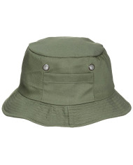 Fisher Hat, small side pocket, OD green