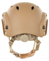 US Helmet, FAST-paratroopers , coyote tan, rails, ABS-plastic