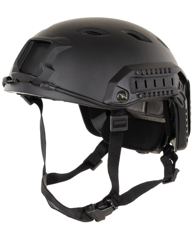 US Helmet, FAST-paratroopers, black, rails, ABS-plastic