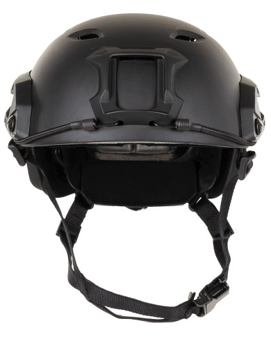 US Helmet, FAST-paratroopers, black, rails, ABS-plastic