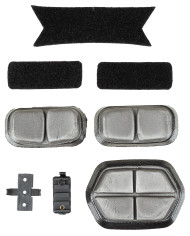 US Helmet, FAST-paratroopers, black, rails, ABS-plastic