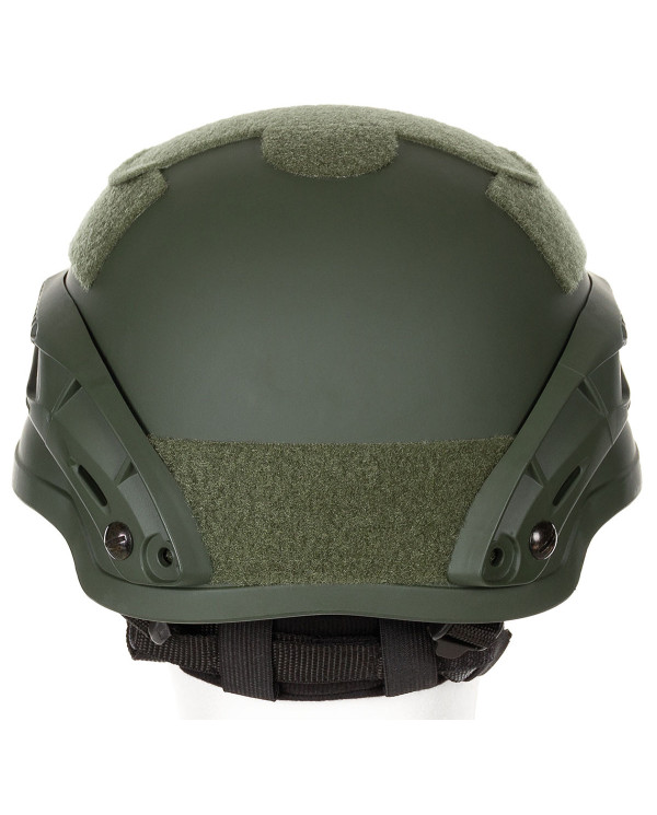 US Helmet, "MICH 2002", rails, OD green, ABS-plastic