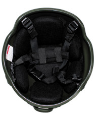 US Helmet, "MICH 2002", rails, OD green, ABS-plastic