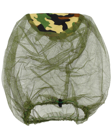 Mosquito Head Net, OD green-woodland, elastic band