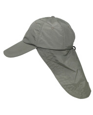 Cap, "Sahara", OD green, large neck guard