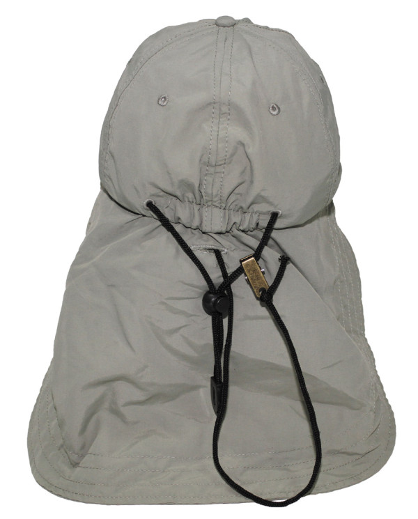 Cap, "Sahara", OD green, large neck guard