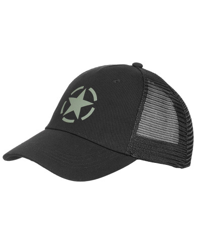 Trucker Cap, black, size-adjustable