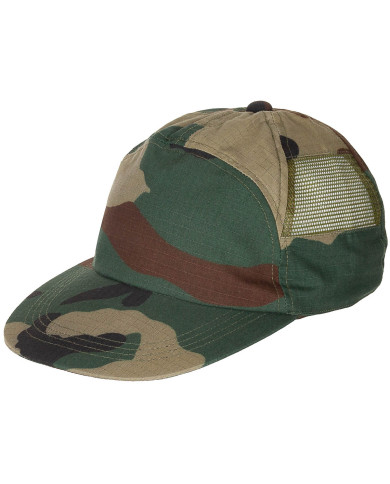US Cap, woodland, with mesh inserts, size-adjustable