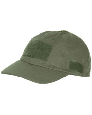 Operations Cap, with loop panels,  OD green