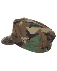 US Cap, "USMC", Rip Stop, woodland, Marine Corps print