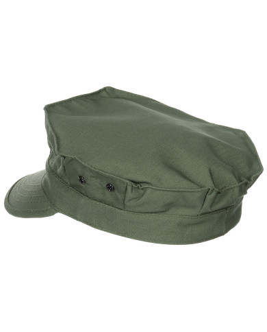 US Cap, "USMC", Rip Stop, OD green, Marine Corps print