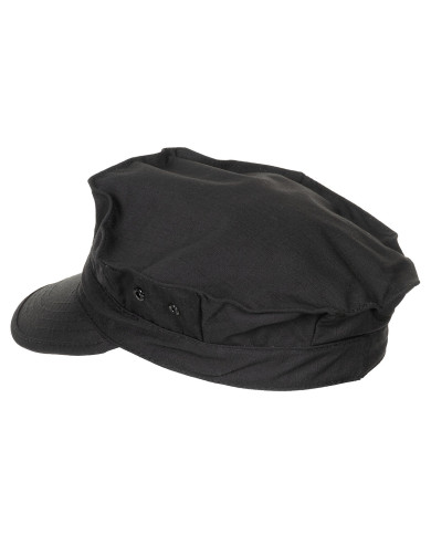 US Cap, "USMC", Rip Stop, black, Marine Corps print