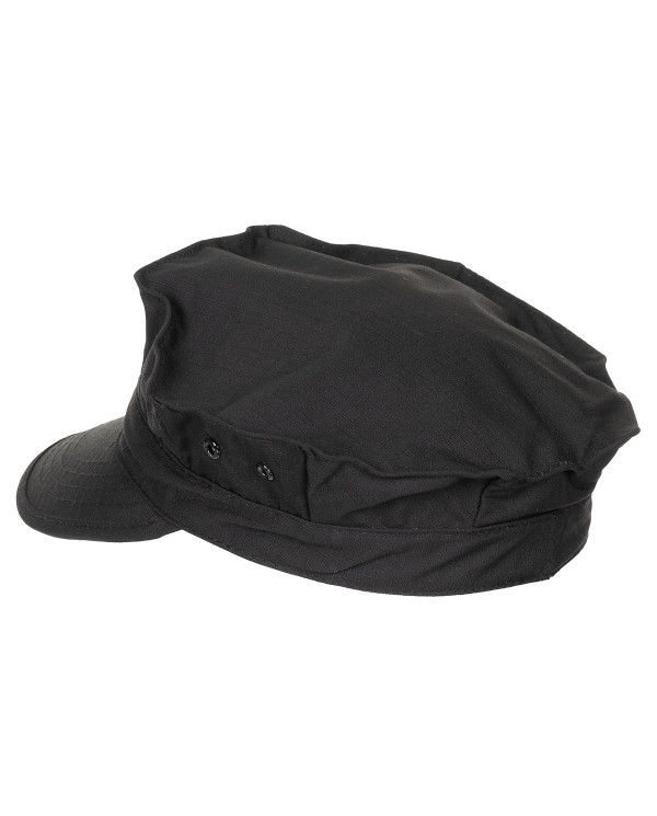 US Cap, "USMC", Rip Stop, black, Marine Corps print