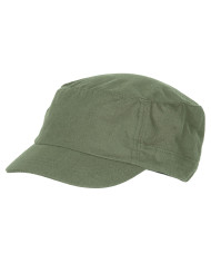 US Cap, Rip Stop,  OD green, "Elasti-Fit"
