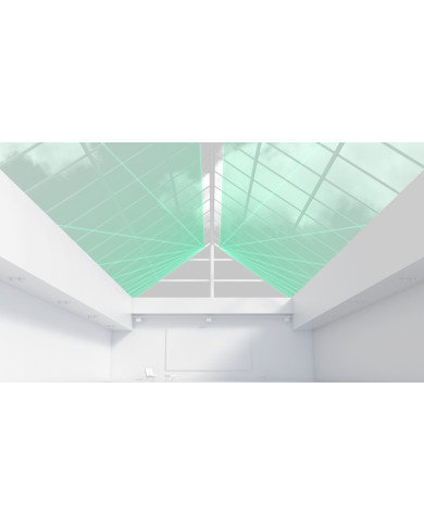 DETECTOR WRL MOTIONPROTECT/CURTAIN WHITE 38195 AJAX