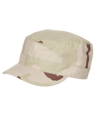US BDU Field Cap, Rip Stop, 3-colour desert