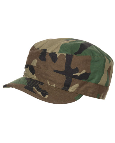 US BDU Field Cap, Rip Stop, woodland