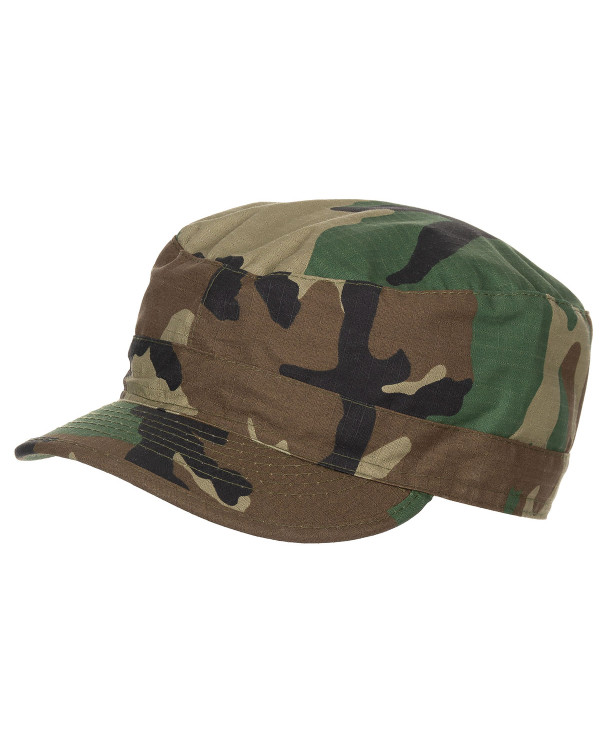 US BDU Field Cap, Rip Stop, woodland