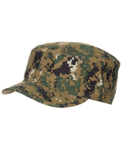 US BDU Field Cap, Rip Stop, digital woodland