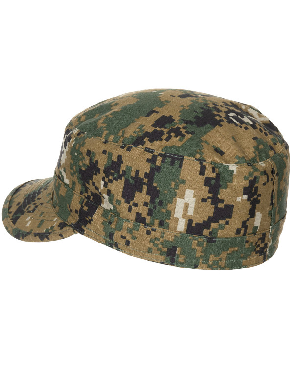 US BDU Field Cap, Rip Stop, digital woodland