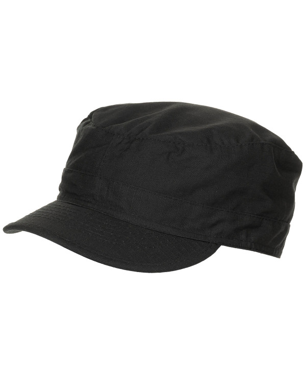 US BDU Field Cap, Rip Stop, black