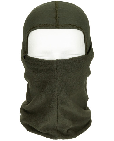 Neck Gaiter, Fleece, OD green, with head covering