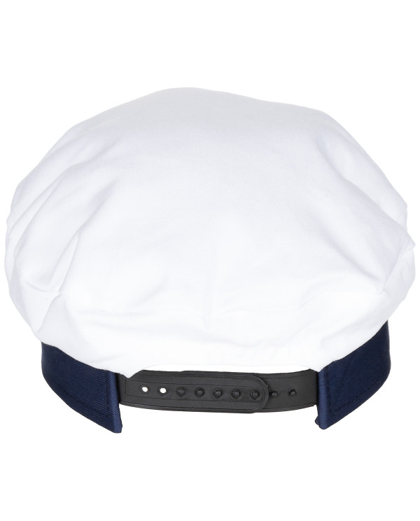 Navy Peaked Cap, anchor gold embroidered