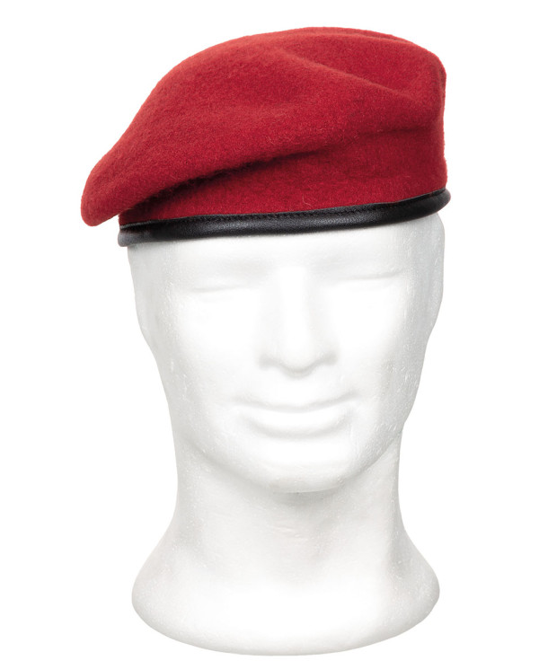 Commando Beret, red